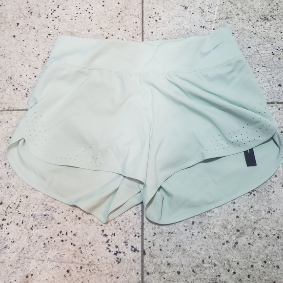 Nike Pants - Womens new Nike Flex Running Shorts. Large. Mint green. Gym/yoga. Drifit.